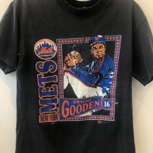 New York Mets T-Shirt Vintage Dwight Gooden