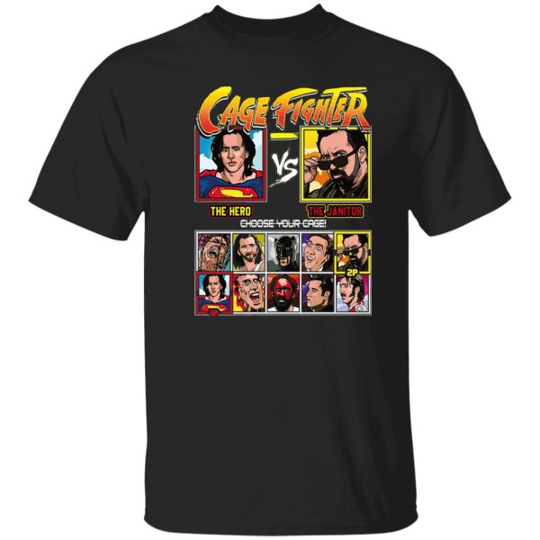 Nicolas Cage Fighter shirt