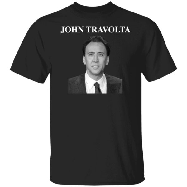 Nicolas Cage John Travolta shirt