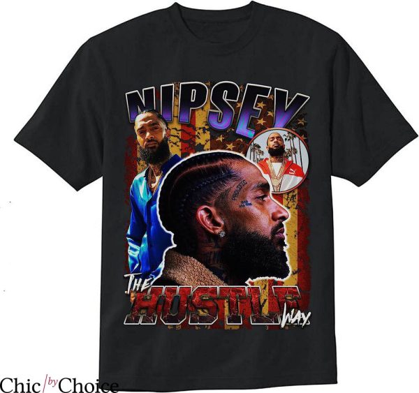 Nipsey Hussle T-Shirt Hip Hop Rap Artist Tee Shirt Music