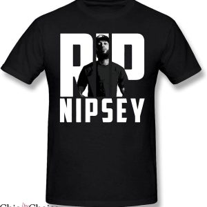 Nipsey Hussle T-Shirt Hussle Rip Rap T-Shirt Music