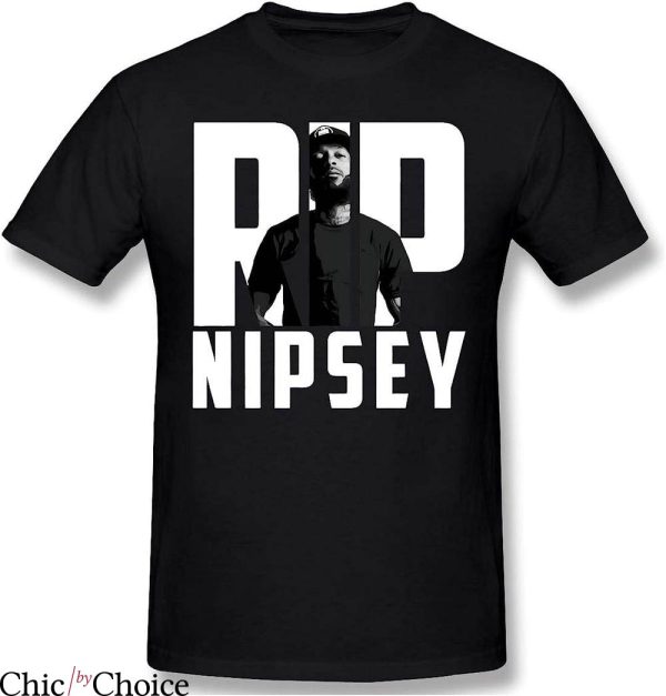 Nipsey Hussle T-Shirt Hussle Rip Rap T-Shirt Music