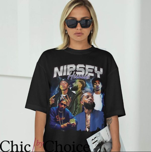 Nipsey Hussle T-Shirt Rap Nipsey Hussle Tee Shirt Music
