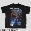 Nipsey Hussle T-Shirt Retro Y2K Rapper Tee Shirt Music