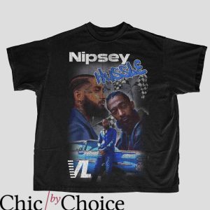 Nipsey Hussle T-Shirt Retro Y2K Rapper Tee Shirt Music