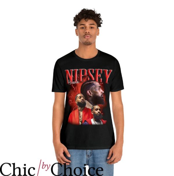 Nipsey Hussle T-Shirt Thundering Tee Shirt Music