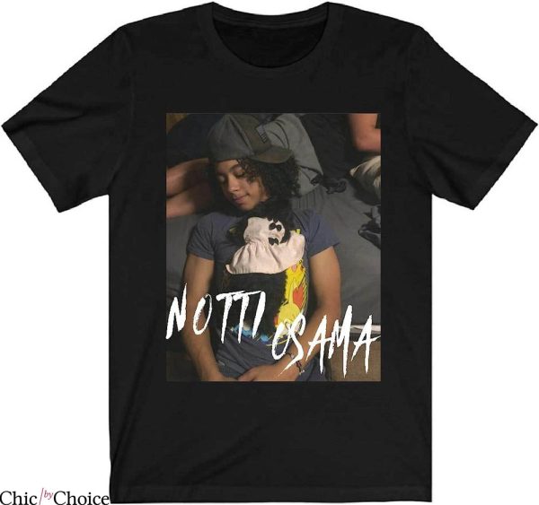 Notti Osama T-Shirt Sleeping On The Bed