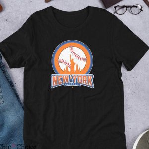 Ny Mets T-Shirt New York NY Baseball Game Day Trending