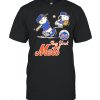 Ny Mets T-Shirt Peanuts Playing Football New York Mets
