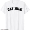 Oat Milk T-shirt Oat Milk Retro Sports Arch T-shirt