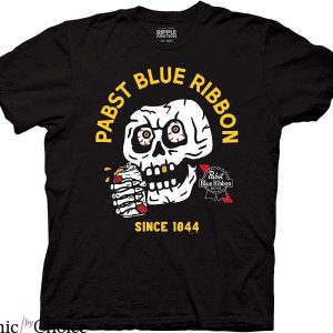 Pabst Blue Ribbon T-Shirt Beer Since 1844 Tee Shirt Trending