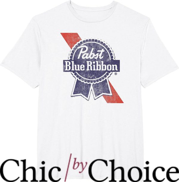 Pabst Blue Ribbon T-Shirt Established in Milwaukee 1844