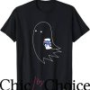 Pabst Blue Ribbon T-Shirt Ghost With Pabst T-Shirt Trending