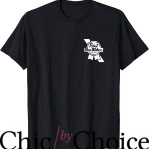 Pabst Blue Ribbon T-Shirt Reaper Backprint T-Shirt Trending