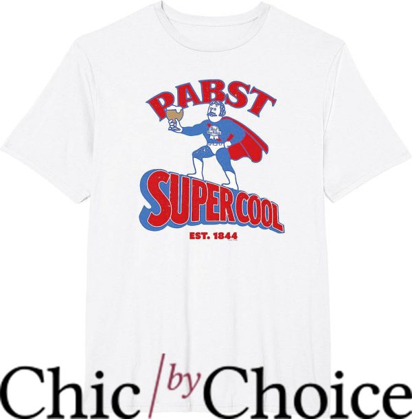 Pabst Blue Ribbon T-Shirt Supercool T-Shirt Trending