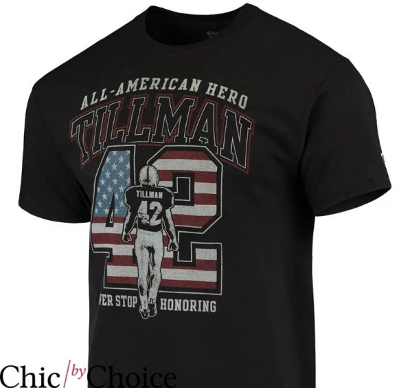 Pat Tillman T-Shirt All American Hero