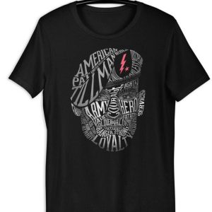 Pat Tillman T-Shirt Soldier Head