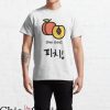 Pee Chee T-Shirt Peach In Korean Hangul
