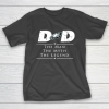 Philadelphia Eagles NFL Football Dad The Man The Myth The Legend T-Shirt