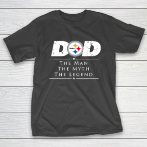 Pittsburgh Steelers NFL Football Dad The Man The Myth The Legend T-Shirt