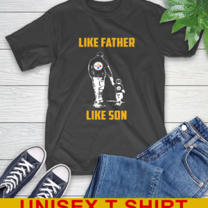 Pittsburgh Steelers NFL Football Like Father Like Son Sports T-Shirt