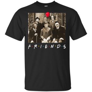 Psychodynamics horror characters Friends shirt