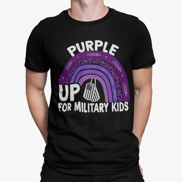 Purple Up For Military Kids Shirt