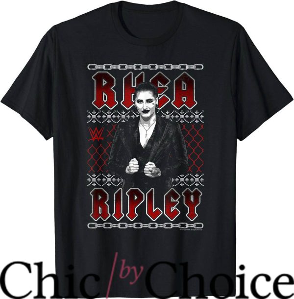 Rhea Ripley T-Shirt Christmas Ugly Rhea Ripley Shirt Sport