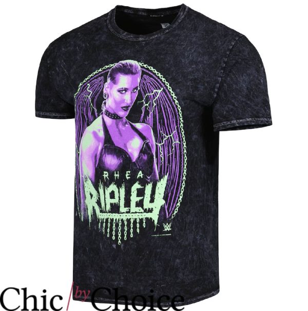 Rhea Ripley T-Shirt Rhea Ripley Mineral Wash T-Shirt Sport