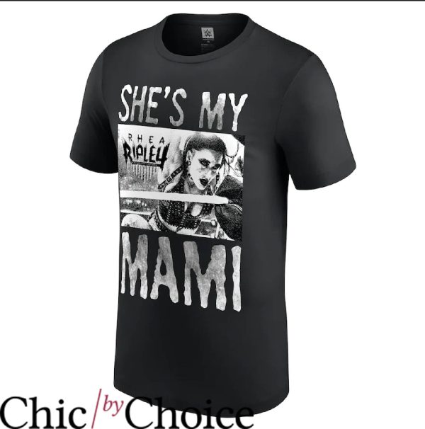 Rhea Ripley T-Shirt She’s My Mami T-Shirt Sport