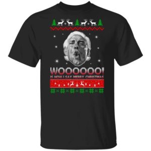 Ric Flair WOO Christmas sweater
