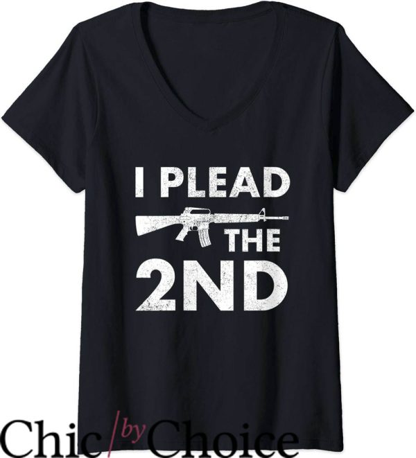 Right To Bear Arms T-Shirt I Plead the 2nd Amendment