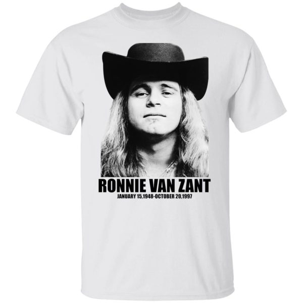 Ronnie Van Zant January 15 1948 October 20 1997 shirt