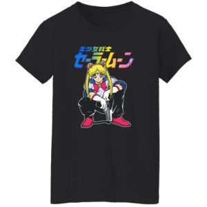 Sailor Moon Gangster Moon Gun Shirt