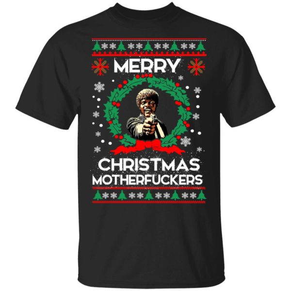 Samuel L Jackson Merry Christmas motherfucker sweater