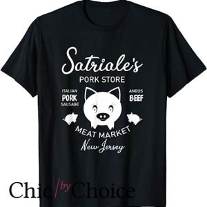 Satriale’s Pork Store T Shirt Meat Market Funnyx