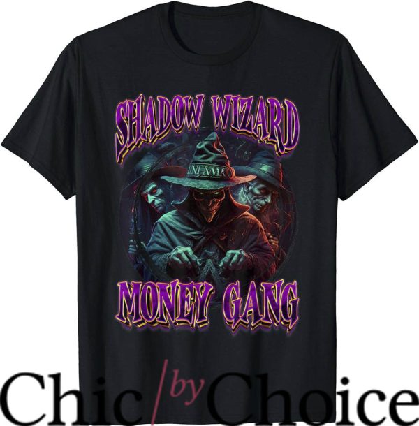 Shadow Wizard Money Gang T-Shirt 4th July Money Wizard Tee