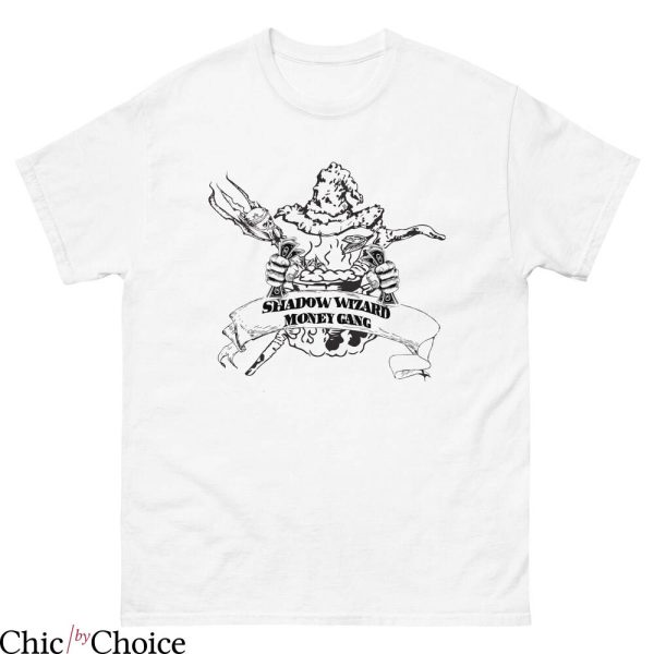 Shadow Wizard Money Gang T-Shirt Gang Crest T-Shirt Music