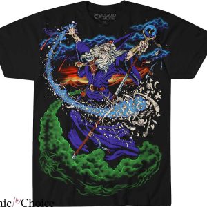 Shadow Wizard Money Gang T-Shirt Liquid Blue Vintage Wizard