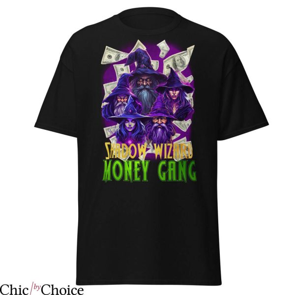 Shadow Wizard Money Gang T-Shirt The Shadow Wizards Music