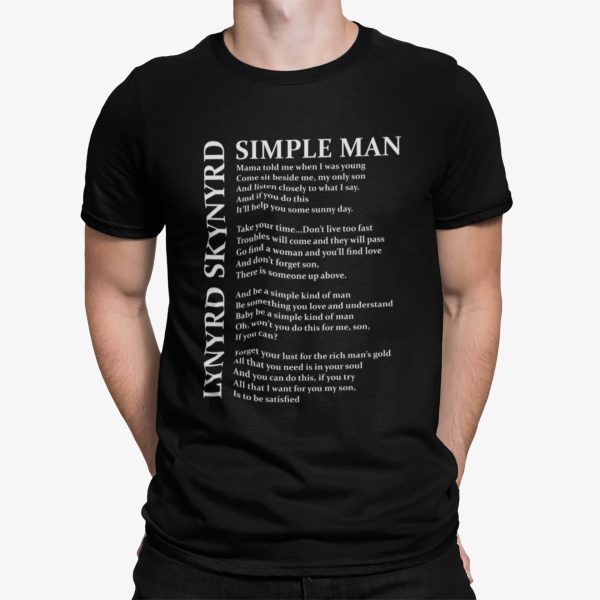 Simple Man Lynyrd Skynyrd Shirt