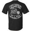 Skull motorbike you would be loud too if I was riding you shirt