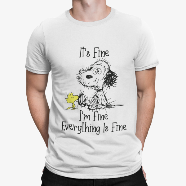 Snoopy It’s Fine I’m Fine Everything Is Fine Shirt