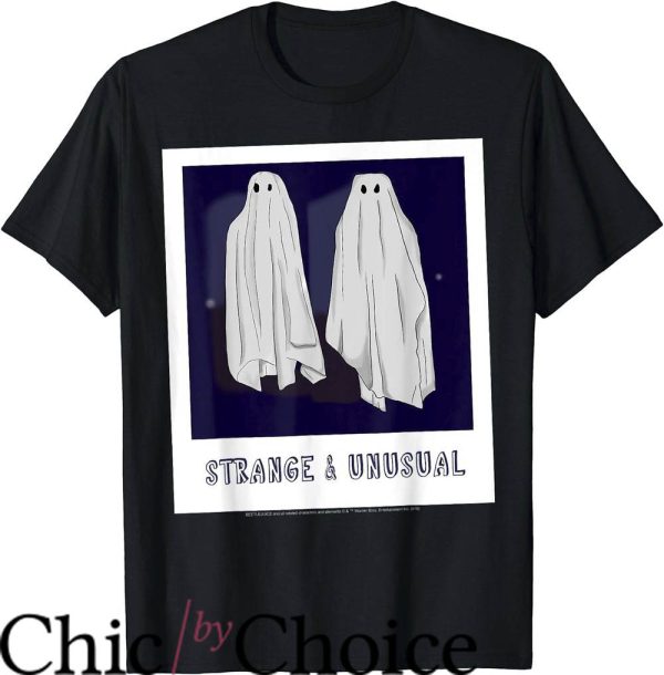 Space Ghost T-Shirt Beetlejuice Ghost Polaroid Strange