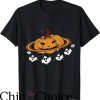 Space Ghost T-Shirt Pumpkin Planet Space Ghost