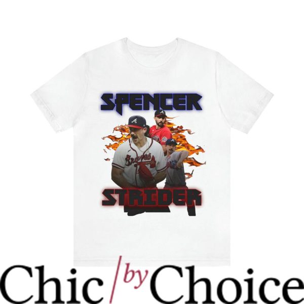 Spencer Strider T-Shirt Rising Star Atlanta Tee NBA