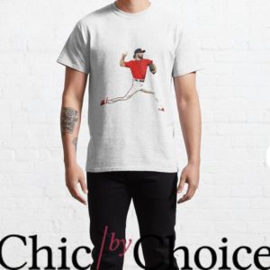 Spencer Strider T-Shirt Running And Throwing Tee NBA