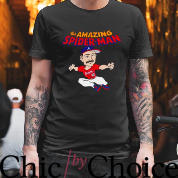 Spencer Strider T-Shirt The Amazing Spiderman Shirt NBA