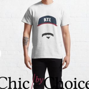 Spencer Strider T-Shirt The Atl Cap Beard Tee NBA