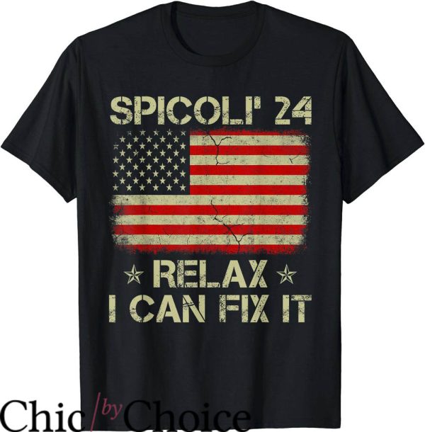 Spicoli Colt 45 T-Shirt Flag American T-Shirt Trending